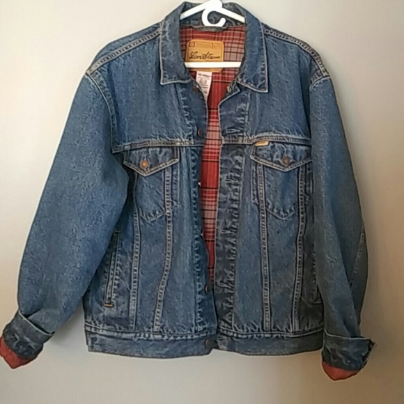 flannel lined levi jacket